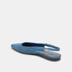 ELLEY FLATS BLUE DENIM -Modish Shoe DOLCEVITA FLAT ELLEY BLUEDENIM 08