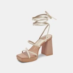 AMANDA HEELS IVORY MULTI STELLA -Modish Shoe DOLCEVITA HEELS AMANDA IVORYMULTISTELLA 08