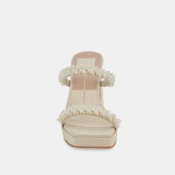 ARIELE HEELS VANILLA PEARLS -Modish Shoe DOLCEVITA HEELS ARIELE VANILLAPEARLS 04