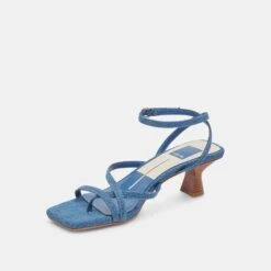 Dolce Vita BAYLOR HEELS BLUE DENIM -Modish Shoe DOLCEVITA HEELS BAYLOR BLUEDENIM 08