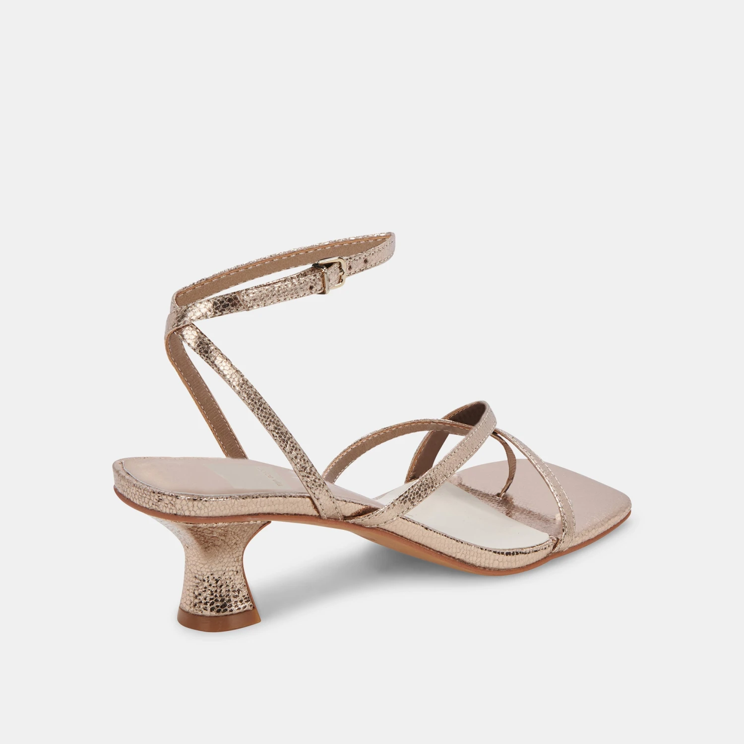 BAYLOR HEELS DARK GOLD CRACKLED STELLA 5 BAYLOR HEELS DARK GOLD CRACKLED STELLA - Image 5