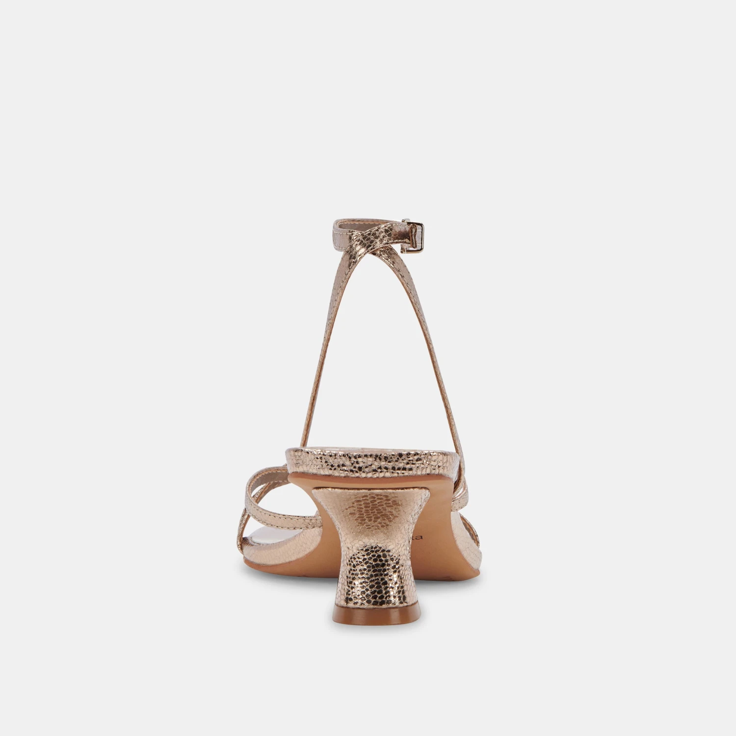 BAYLOR HEELS DARK GOLD CRACKLED STELLA 9 BAYLOR HEELS DARK GOLD CRACKLED STELLA - Image 9