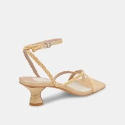 BAYLOR HEELS LT NATURAL RAFFIA -Modish Shoe DOLCEVITA HEELS BAYLOR LTNATURALRAFFIA 03