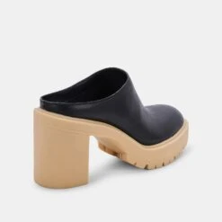 CARRY HEELS BLACK LEATHER -Modish Shoe DOLCEVITA HEELS CARRY BLACKLEATHER 03