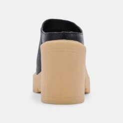 CARRY HEELS BLACK LEATHER -Modish Shoe DOLCEVITA HEELS CARRY BLACKLEATHER 05