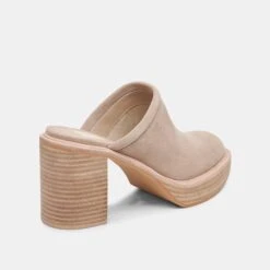 Dolce Vita CASTEL HEELS TAUPE SUEDE -Modish Shoe DOLCEVITA HEELS CASTEL TAUPESUEDE 03