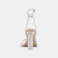 Dolce Vita DISERE HEELS OFF WHITE SATIN -Modish Shoe DOLCEVITA HEELS DISERE OFFWHITESILK 05