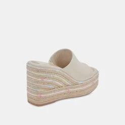 ELARIA WEDGES IVORY LEATHER -Modish Shoe DOLCEVITA HEELS ELARIA IVORYLEATHER 03