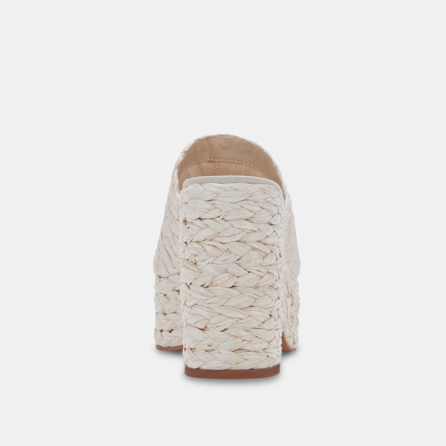 ELORA HEELS OFF WHITE RAFFIA 14 ELORA HEELS OFF WHITE RAFFIA - Image 14