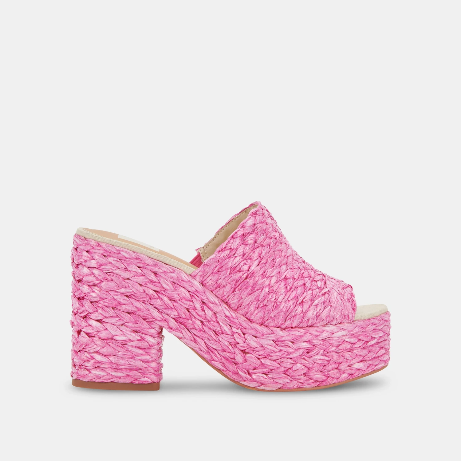 ELORA HEELS ORCHID RAFFIA 6 ELORA HEELS ORCHID RAFFIA - Image 6