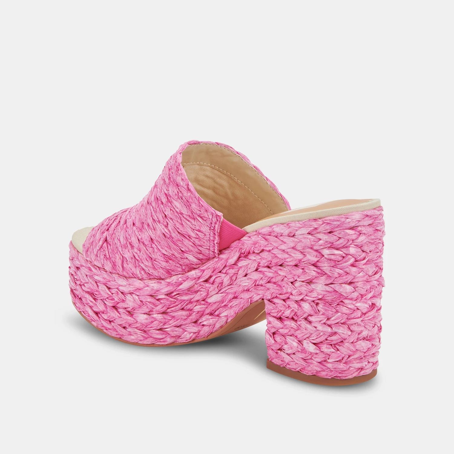 ELORA HEELS ORCHID RAFFIA 10 ELORA HEELS ORCHID RAFFIA - Image 10