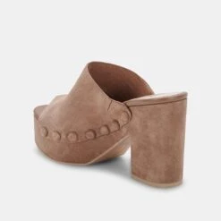 EMOL HEELS MUSHROOM SUEDE 12 EMOL HEELS MUSHROOM SUEDE -Modish Shoe DOLCEVITA HEELS EMOL MUSHROOMSUEDE 09