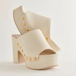 Dolce Vita EMOL HEELS OFF WHITE LEATHER -Modish Shoe DOLCEVITA HEELS EMOL OFFWHITELEATHER 3