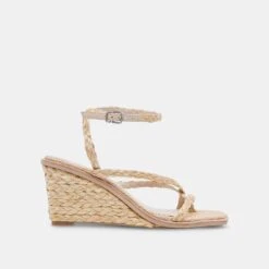 Dolce Vita GEMINI WEDGES LT NATURAL RAFFIA