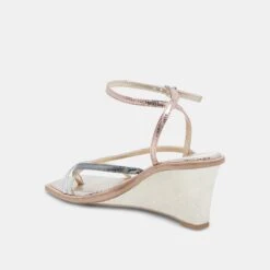 Dolce Vita GEMINI WEDGES METALLIC MULTI CRACKLED STELLA -Modish Shoe DOLCEVITA HEELS GEMINI METALLICMULTICRACKLEDSTELLA 09