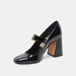 Dolce Vita LAKOTA HEELS MIDNIGHT CRINKLE PATENT -Modish Shoe DOLCEVITA HEELS LAKOTA MIDNIGHTCRINKLEPATENT 08
