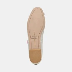Dolce Vita LILLY BALLET FLATS IVORY MULTI SATIN -Modish Shoe DOLCEVITA HEELS LILLY IVORYMULTISATIN 07