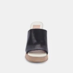 LUKAS HEELS BLACK LEATHER -Modish Shoe DOLCEVITA HEELS LUKAS BLACKLEATHER 04