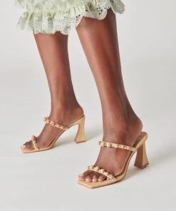 NAJA HEELS BEACHWOOD RAFFIA -Modish Shoe DOLCEVITA HEELS NAJA BEACHWOODRAFFIA ONFOOT 3