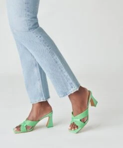 NITRO HEELS SEAGLASS RAFFIA -Modish Shoe DOLCEVITA HEELS NITRO SEAGLASSRAFFIA ONFOOT 1