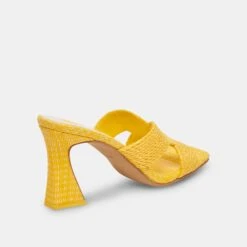 NITRO HEELS YELLOW RAFFIA -Modish Shoe DOLCEVITA HEELS NITRO YELLOWRAFFIA 03