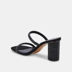 NOLES RHINESTONE HEELS BLACK RHINESTONE -Modish Shoe DOLCEVITA HEELS NOLESRHINESTONE BLACKRHINESTONE 09