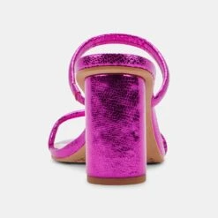 NOLES HEELS ELECTRIC PINK STELLA -Modish Shoe DOLCEVITA HEELS NOLES ELECTRICPINKMETALLICSTELLA 05