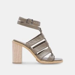 Dolce Vita OLEMA HEELS DARK OLIVE LEATHER