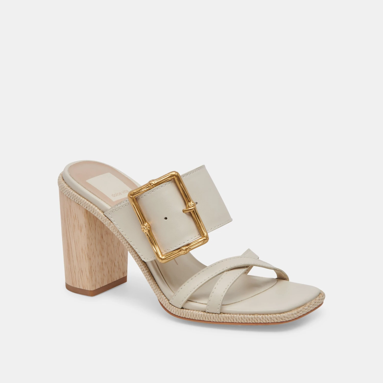 ONNIE HEELS SAND LEATHER 3 ONNIE HEELS SAND LEATHER - Image 3