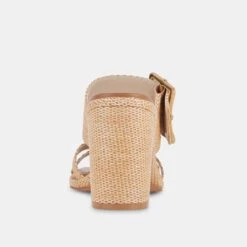 ONNIE WIDE HEELS WARM NATURAL RAFFIA -Modish Shoe DOLCEVITA HEELS ONNIE WARMNATURALRAFFIA 05 22a08e30 7af8 4c79 8b50 3c81b337dc1d