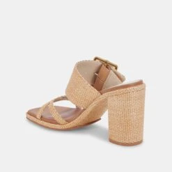 ONNIE WIDE HEELS WARM NATURAL RAFFIA -Modish Shoe DOLCEVITA HEELS ONNIE WARMNATURALRAFFIA 09 d3541533 8319 4e88 9c11 c1ea74c25e07