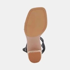 ORO HEELS BLACK STELLA -Modish Shoe DOLCEVITA HEELS ORO BLACKSTELLA 07