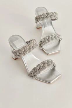 PAILY RHINESTONE HEELS CRYSTAL RHINESTONE -Modish Shoe DOLCEVITA HEELS PAILYRHINESTONE CRYSTALRHINESTONE