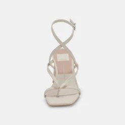 PAROO HEELS IVORY LEATHER -Modish Shoe DOLCEVITA HEELS PAROO IVORYLEATHER 04