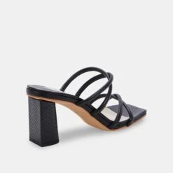 PATSI WIDE HEELS BLACK LEATHER -Modish Shoe DOLCEVITA HEELS PATSI BLACKLEATHER 03 59922284 45a4 4077 9449 bbe7a13ac3a2