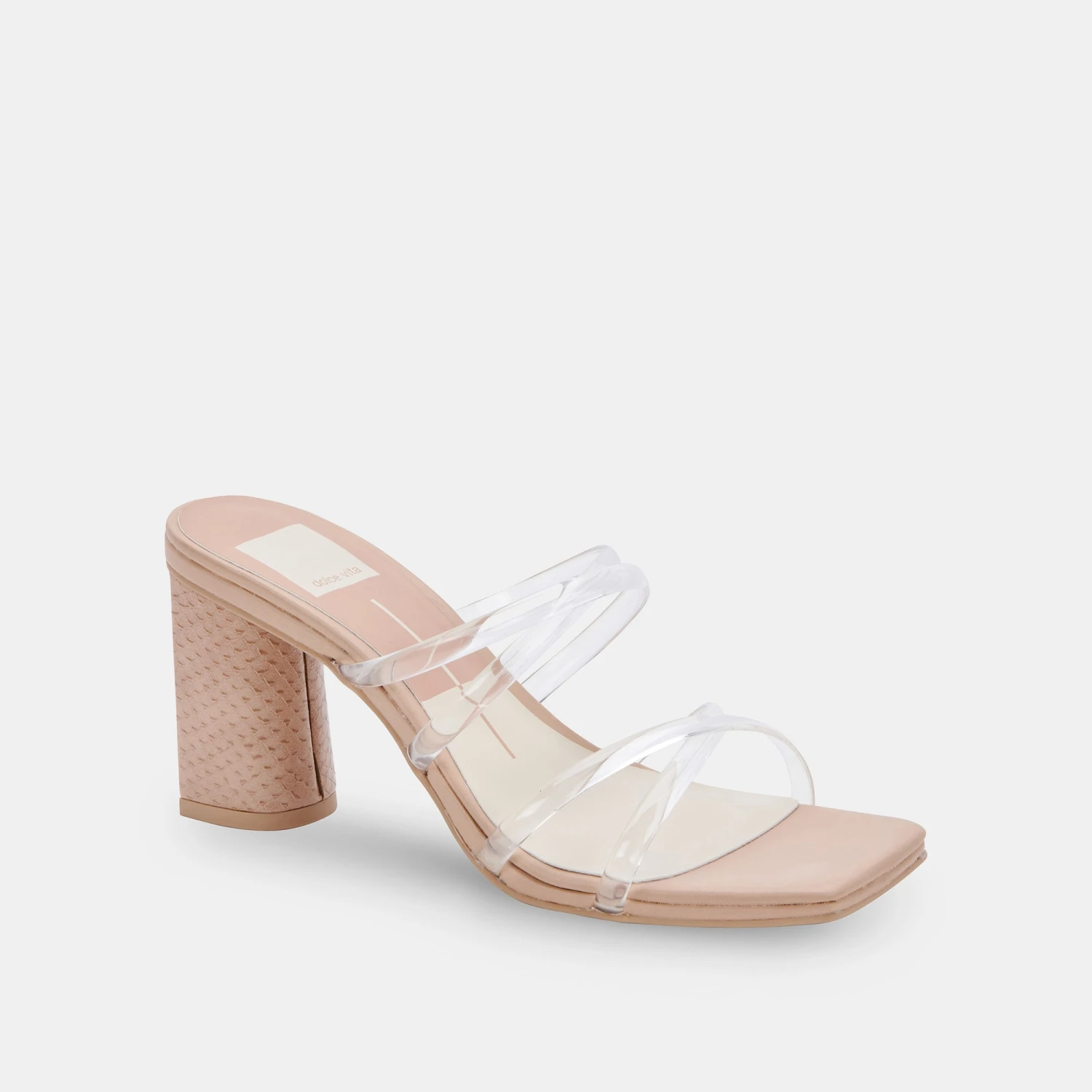 PATSI WIDE HEELS CRYSTAL VINYL 3 PATSI WIDE HEELS CRYSTAL VINYL - Image 3