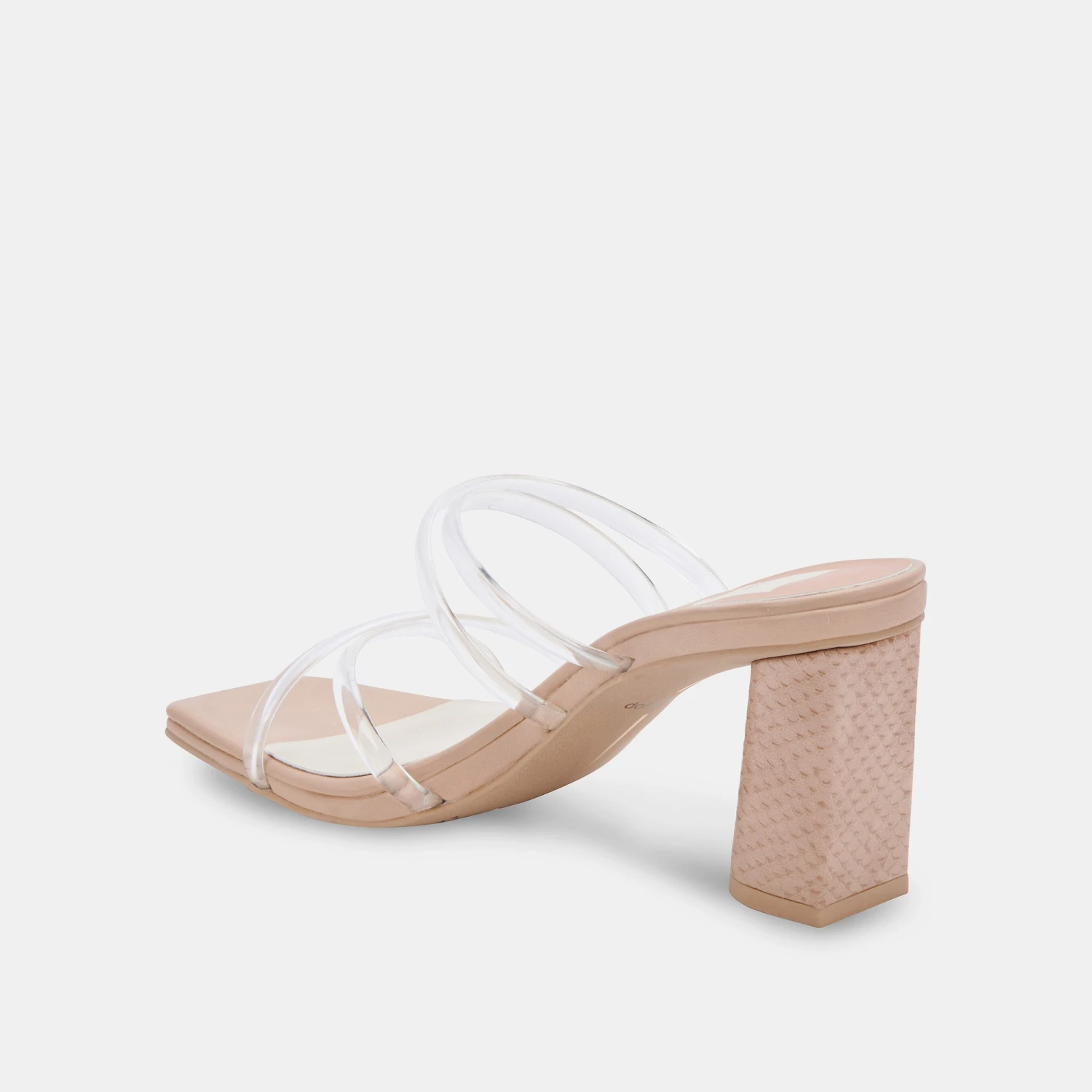 PATSI WIDE HEELS CRYSTAL VINYL 4 PATSI WIDE HEELS CRYSTAL VINYL - Image 4