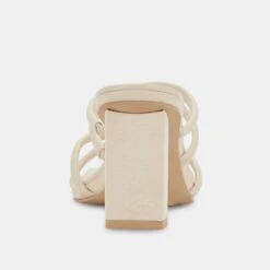 PATSI WIDE HEELS IVORY LEATHER -Modish Shoe DOLCEVITA HEELS PATSI IVORYLEATHER 05 1