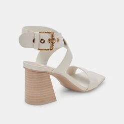 PAYTIN HEELS IVORY LEATHER -Modish Shoe DOLCEVITA HEELS PAYTIN IVORYLEATHER 03