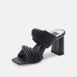 PILTON HEELS BLACK STELLA -Modish Shoe DOLCEVITA HEELS PILTON BLACKSTELLA 08