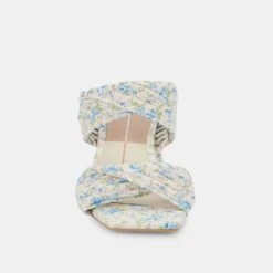 PILTON HEELS BLUE FLORAL STELLA -Modish Shoe DOLCEVITA HEELS PILTON BLUEFLORALSTELLA 04