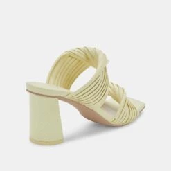 PILTON HEELS LEMON CREAM STELLA -Modish Shoe DOLCEVITA HEELS PILTON LEMONCREAMSTELLA 03