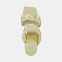 PILTON HEELS LEMON CREAM STELLA -Modish Shoe DOLCEVITA HEELS PILTON LEMONCREAMSTELLA 06