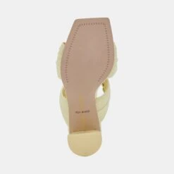 PILTON HEELS LEMON CREAM STELLA -Modish Shoe DOLCEVITA HEELS PILTON LEMONCREAMSTELLA 07