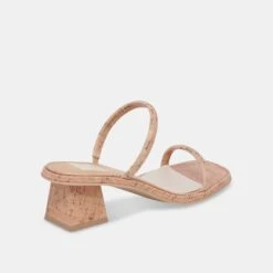 RAMIZE SANDALS NATURAL CORK -Modish Shoe DOLCEVITA HEELS RAMIZE NATURALCORK 3