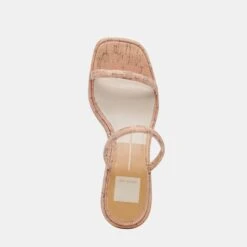 RAMIZE SANDALS NATURAL CORK -Modish Shoe DOLCEVITA HEELS RAMIZE NATURALCORK 6
