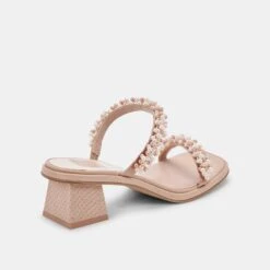 RIVER PEARL HEELS BLUSH MULTI PEARLS -Modish Shoe DOLCEVITA HEELS RIVERPEARL BLUSHPEARL 03