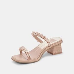 RIVER PEARL HEELS BLUSH MULTI PEARLS -Modish Shoe DOLCEVITA HEELS RIVERPEARL BLUSHPEARL 08