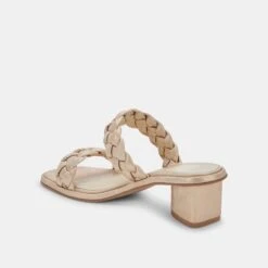 RONIN SANDALS LIGHT GOLD STELLA -Modish Shoe DOLCEVITA HEELS RONIN LIGHTGOLDMETALICSTELLASUEDE 09