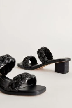 RONIN RHINESTONE SANDALS BLACK RHINESTONE -Modish Shoe DOLCEVITA HEELS RONIN RHINESTONE BLACK RHINESTONES 4